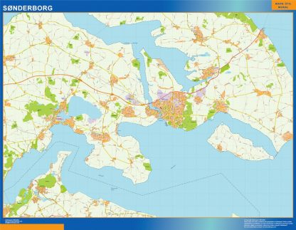 Sonderborg Karte Dänemark